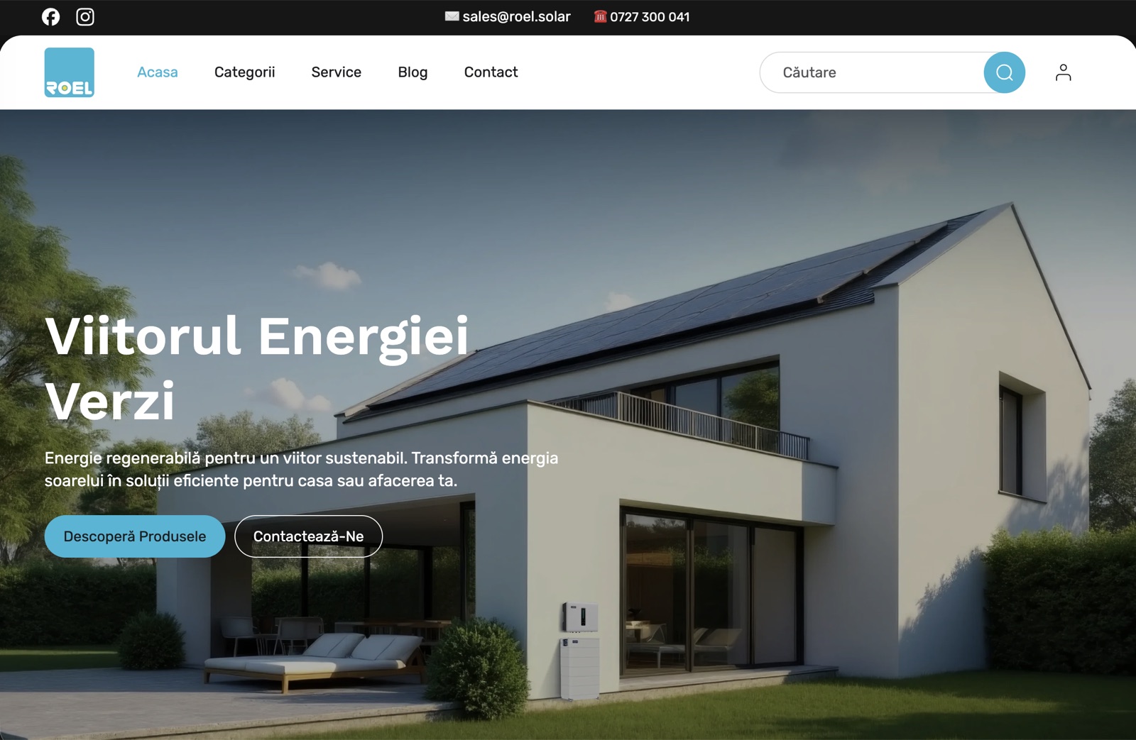 Roel Solar — screenshot
