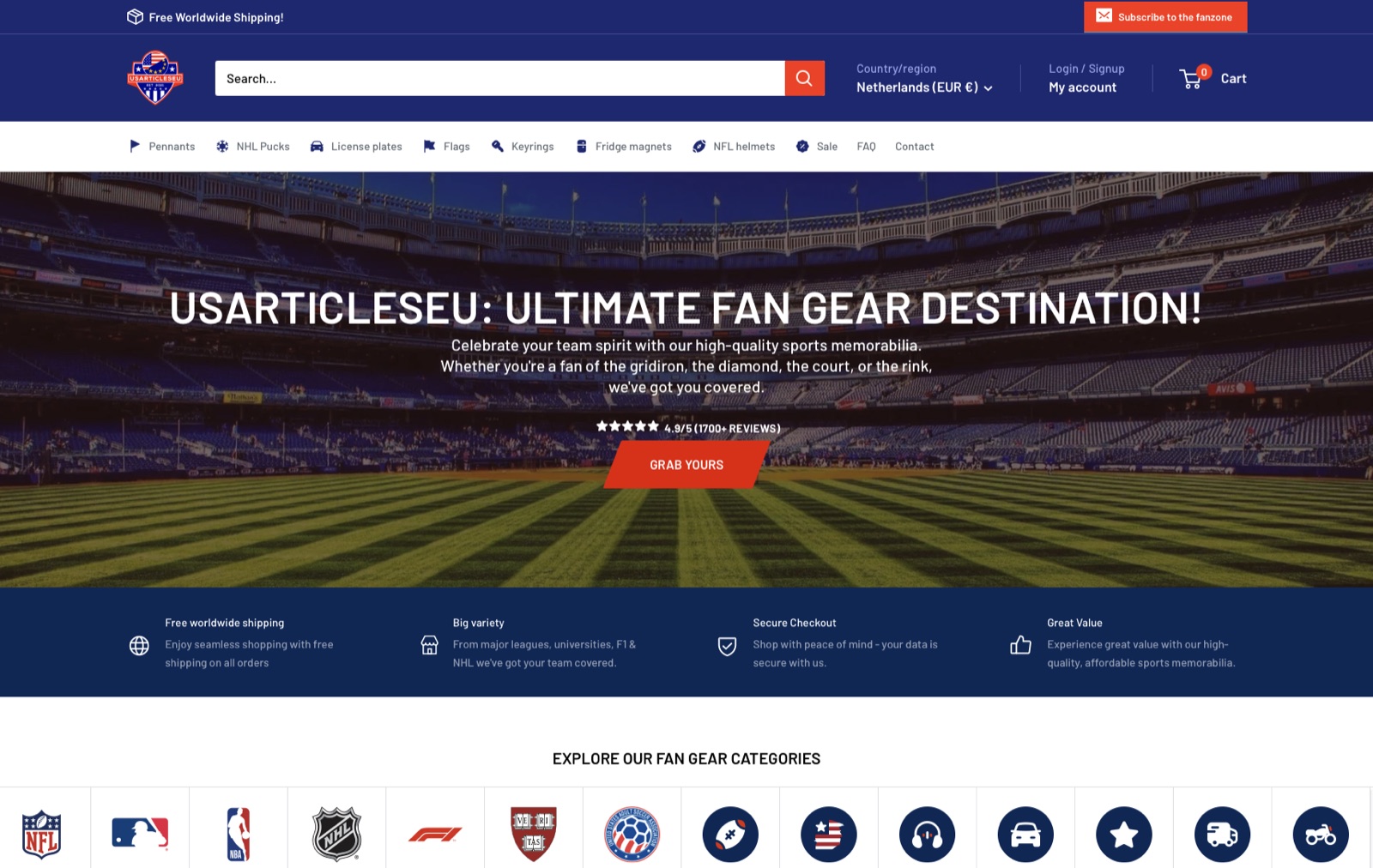 USArticles — screenshot